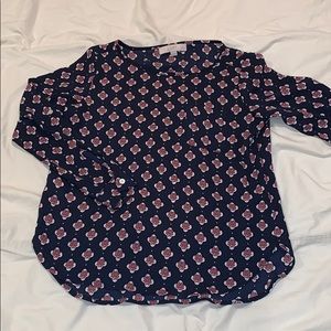 Loft Long Sleeve Blouse Work